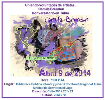 Artist talk and networking in Tuluá 9 de Abril